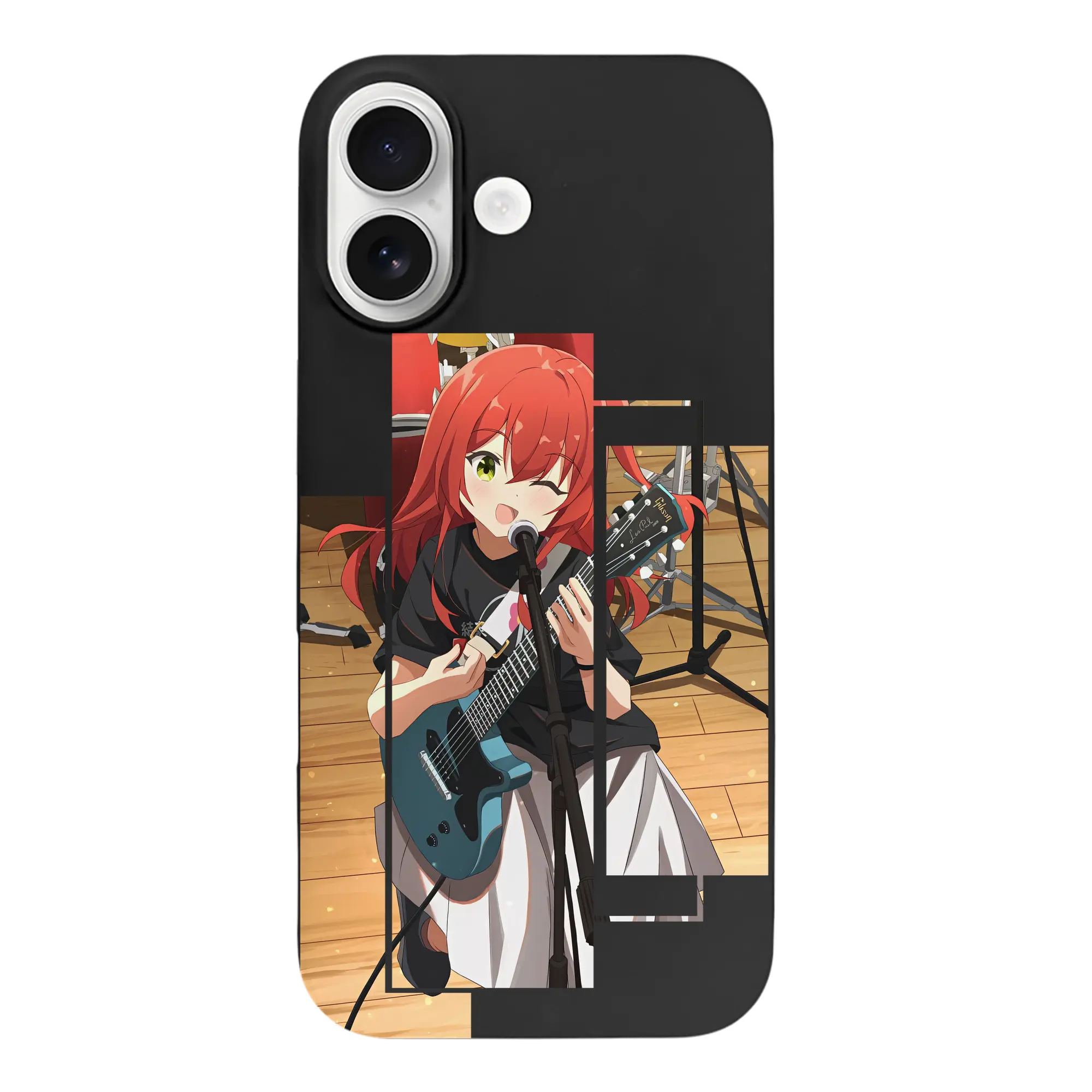 ぼっちざろっく！ グッズ,喜多郁代 - iPhone 17 シリーズ シリコンケース 薄型 耐衝撃 指紋防止 ソフトタッチカバー 精密フィット 傷防止 保護ケース iPhone 17/17 Air/17 Pro/17 Pro Max 対応